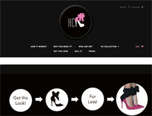Tablet Screenshot of heelc.com